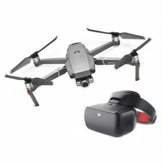 Квадрокоптер Mavic 2 zoom + пульт + шлем очки