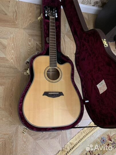 Электроакустическая гитара новая