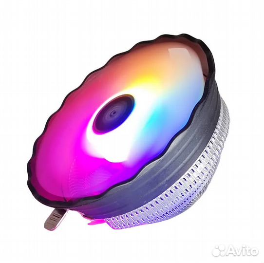 Кулер для процессора intel amd TDP 95вт+RGB