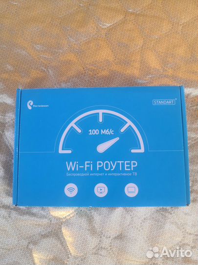 Роутер Wi-Fi Ростелеком Fast 1744, v4 USB