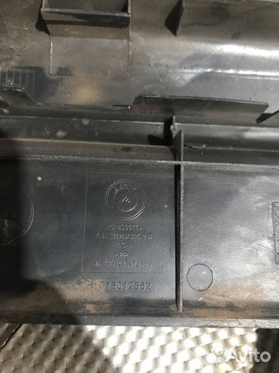 Накладки порогов внутренние geely MK cross