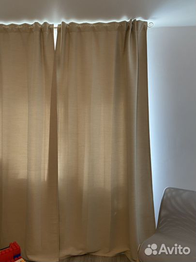 Шторы IKEA vilborg блэкаут бу