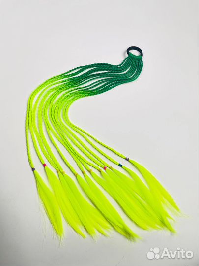 Косички на резинке