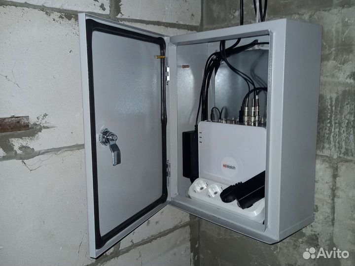 Монтаж видеонаблюдения и охранных систем