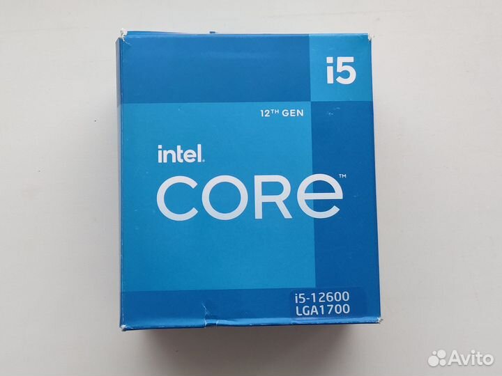 Intel Core i5 12600 BOX 6 ядер 12 потоков