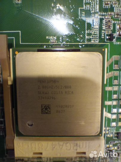 Lga 478 Pentium 2.8Ghz/512/800 1 ядро