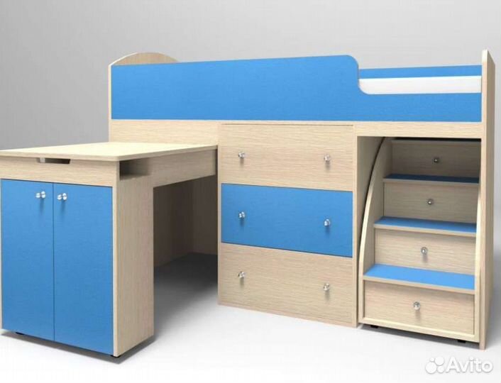 Кровать-чердак детская