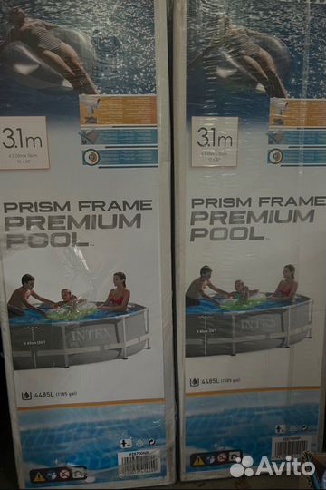 Каркасный бассейн новый