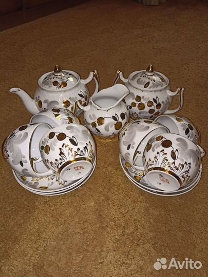Чайные сервизы СССР
