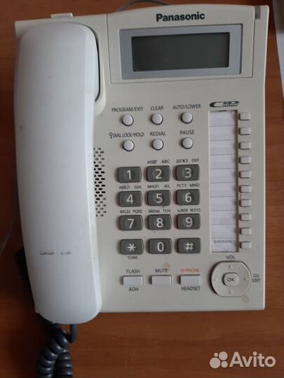 Факс panasonic, телефон стационарный