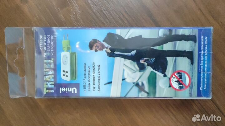 Удлинитель, USB, Uniel