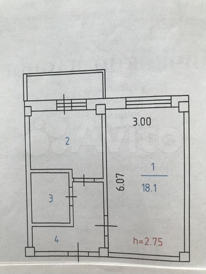 1-к. квартира, 36,9 м², 12/14 эт.