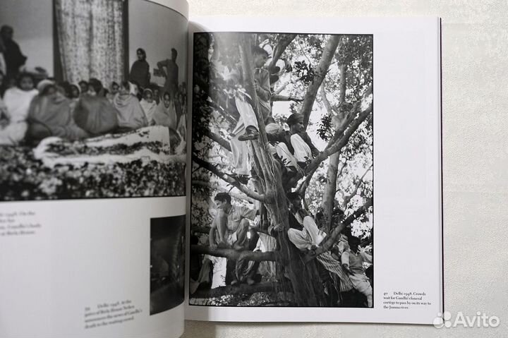 Альбом книга Henri Cartier-Bresson in India Magnum