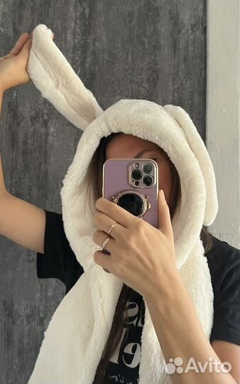 Шапка с ушками