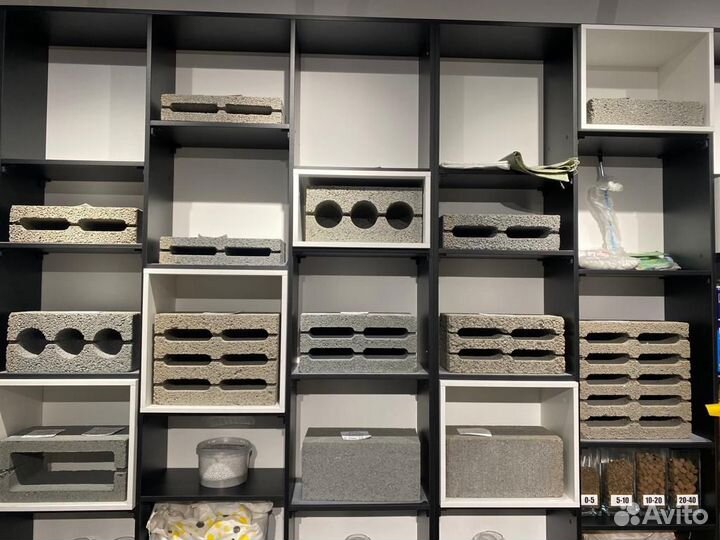 Керамзитобетонный блок, шлакоблок