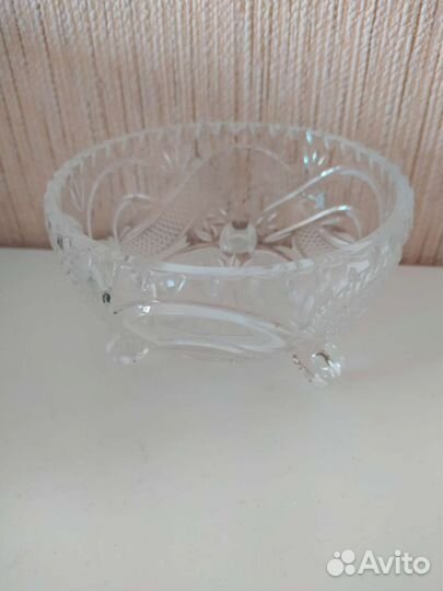 Ваза хрустальная СССР