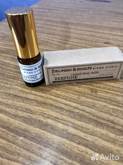 Zelinski rozen духи caramel, musk, vanilla