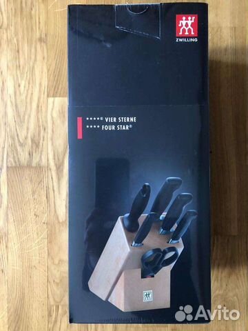 Кухонные ножи zwilling fier star 7пр
