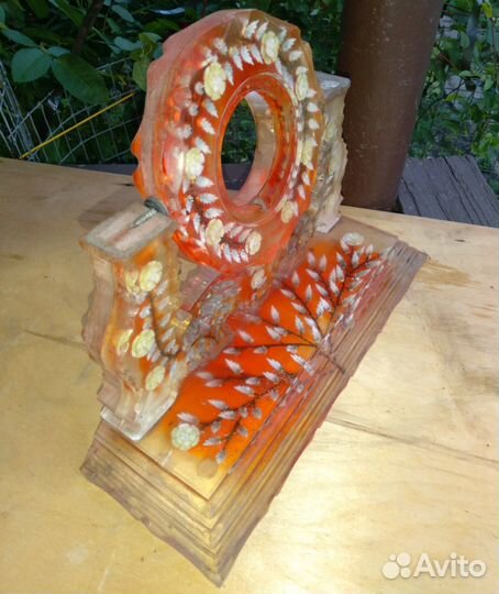 Подсвечник на 2 свечи с подчасником СССР