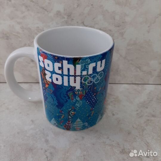 Кружки с символикой олимпиады Сочи 2014г