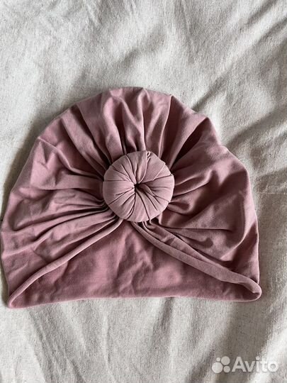 Шапка чалма для девочки