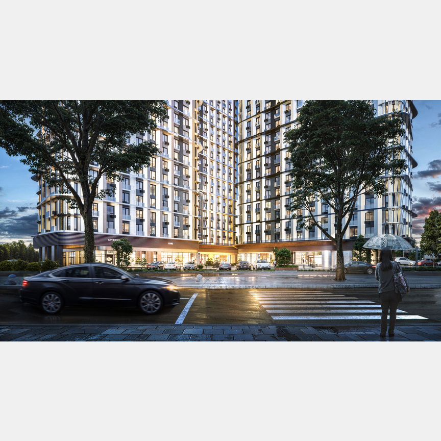 2-к. квартира, 50 м², 2/17 эт.