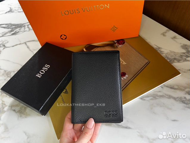 Обложка на паспорт Boss