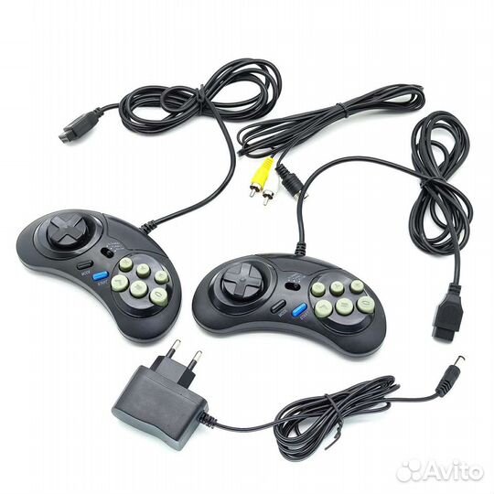 Игровая приставка Sega, слот MicroSD для игр