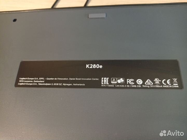 Клавиатура Logitech k280e