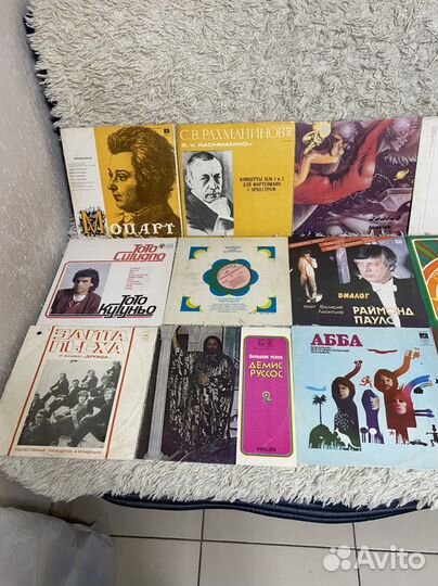 Виниловые пластинки СССР
