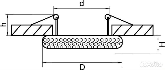 Точечный светильник miriade 011992