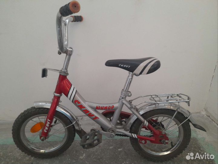 Детский велосипед колеса 12