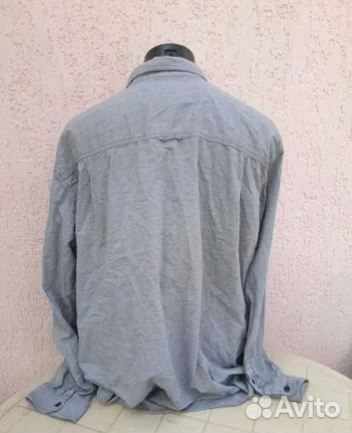 Рубашка Мужская Б/У Angelo Litrico Оригинал 4XL