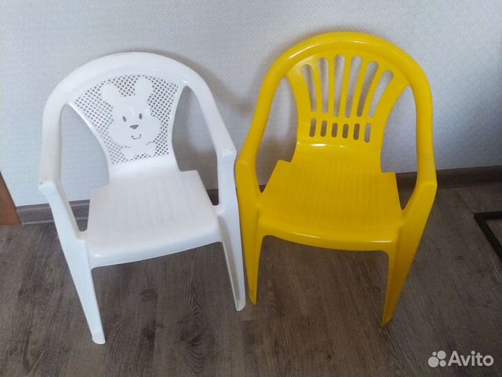 Детские стулья пластиковые