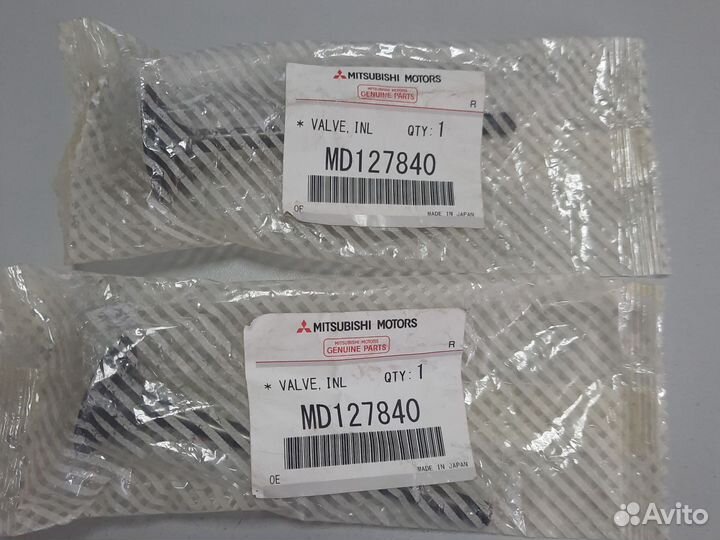 Клапан впускной Mitsubishi MD127840