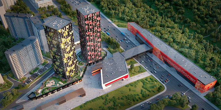 1-к. квартира, 27,6 м², 9/28 эт.