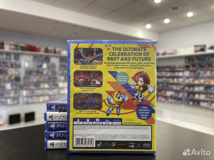 Sonic Mania Plus PS4