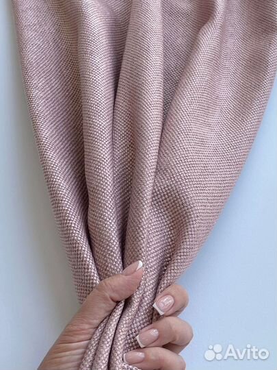 Шторы рогожка