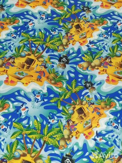 Мат детский гимнастический 2х1