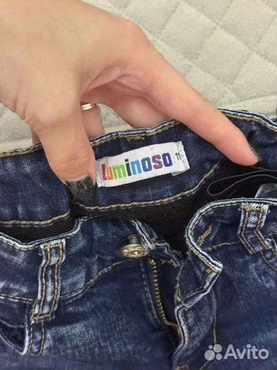Джинсы Luminoso утепленные