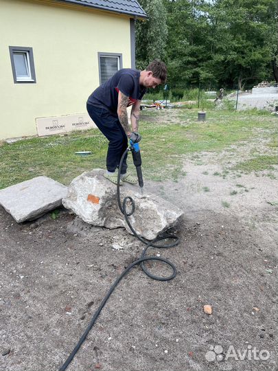 Аренда компрессора, отбойные молотки, опрессовка