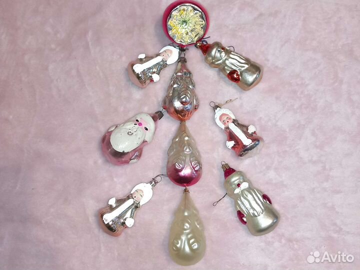 Елочные игрушки СССР