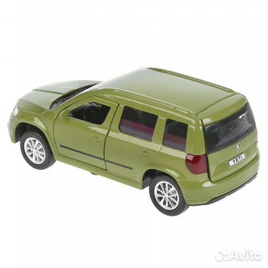 Модель Skoda Yeti зеленая Технопарк