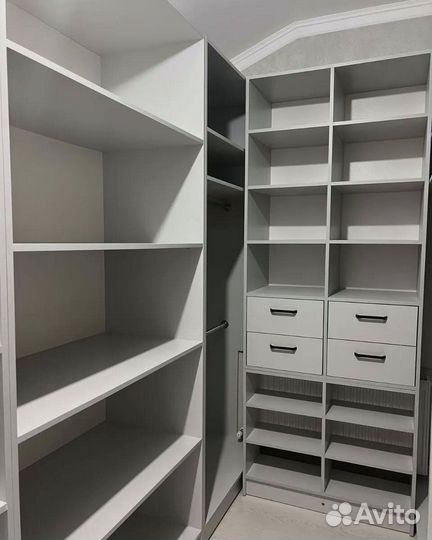 Гардеробная фабричное производство