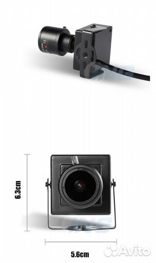 Мини IP камера видеонаблюдения 3мп