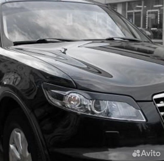 Реснички на фару на Infiniti fx35