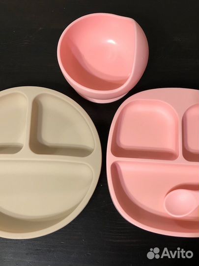 Детская посуда из силикона