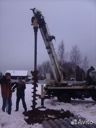 Ямобур, автобуровая услуги