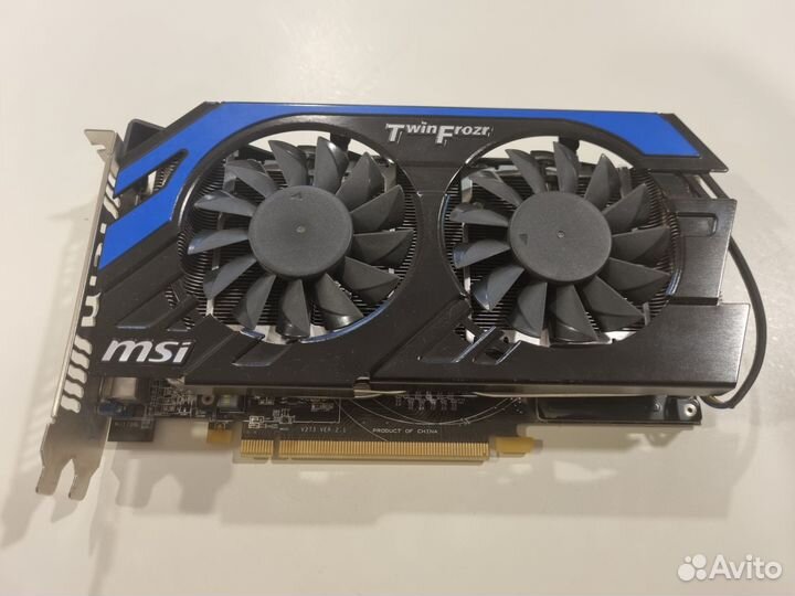 Видеокарта MSI R7850 power edition 2GD5/OC
