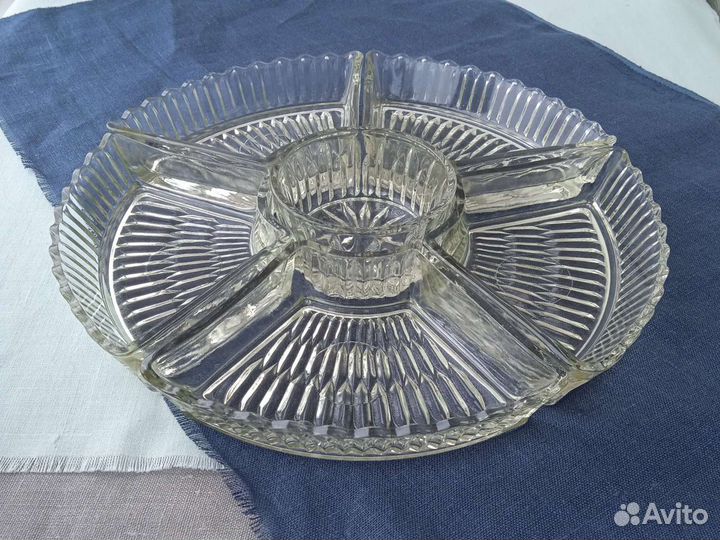 Менажница набор салатников стекло